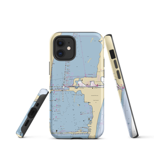 Ocean Club at Port Canaveral (Cape Canaveral, FL) NOAA Chart  Tough iPhone Case