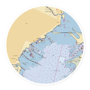 City of Miami Marinas (Miami, FL) NOAA Chart Sticker