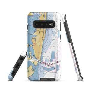 Yacht Haven Grande Miami at Island Garden (Miami, FL) NOAA Chart Samsung Phone Case