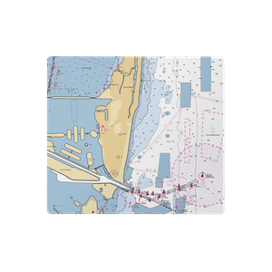 Yacht Haven Grande Miami at Island Garden (Miami, FL) NOAA Chart  Gaming Mouse Pad