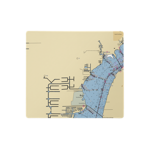 Paradise Marina (Cape Coral, FL) NOAA Chart  Gaming Mouse Pad