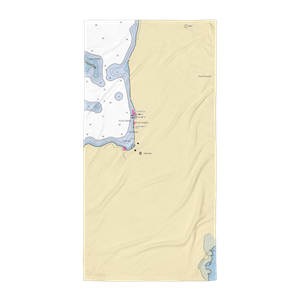 Sister Bay Marina (Sister Bay, WI) NOAA Chart Towel
