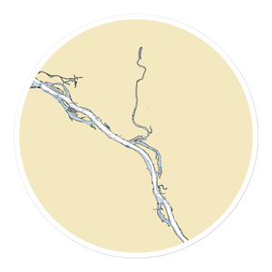 Rainier City Docks (Rainier, OR) NOAA Chart Sticker