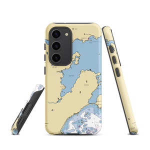 Marblehead West Shore Moorings (Salem, MA) NOAA Chart Samsung Phone Case