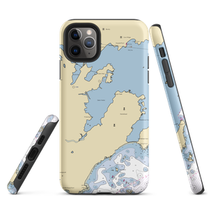 Marblehead West Shore Moorings (Salem, MA) NOAA Chart  Tough iPhone Case