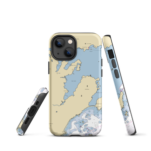 Mid-Harbor Launch and Moorings (Salem, MA) NOAA Chart  Tough iPhone Case