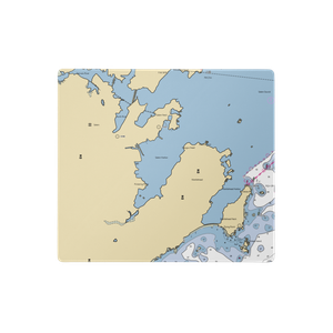 Mid-Harbor Launch and Moorings (Salem, MA) NOAA Chart  Gaming Mouse Pad