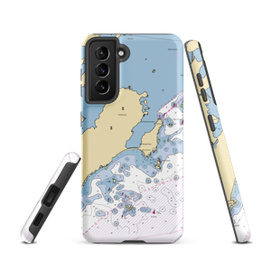 Town of Marblehead Harbormaster (Salem, MA) NOAA Chart Samsung Phone Case