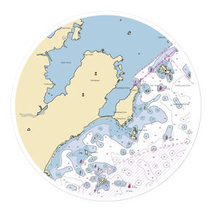 Marblehead Trading Company (Prides Crossing, MA) NOAA Chart Sticker