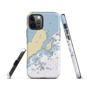 Theodore O'Brien Public Landing (Salem, MA) NOAA Chart  Tough iPhone Case