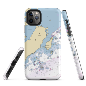 Eastern Yacht Club (Prides Crossing, MA) NOAA Chart  Tough iPhone Case