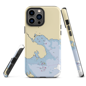 Mattapoisett Yacht Club (Mattapoisett, MA) NOAA Chart  Tough iPhone Case