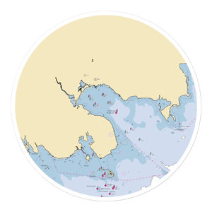 Mattapoisett Yacht Club (Mattapoisett, MA) NOAA Chart Sticker