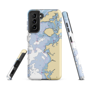 Wild Harbor Yacht Club (Cataumet, MA) NOAA Chart Samsung Phone Case