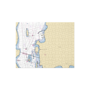 Kirby Marine (Newport, RI) NOAA Chart Jigsaw Puzzle