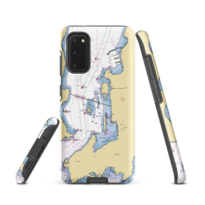 Coasters Harbor Island Marina (Newport, RI) NOAA Chart Samsung Phone Case