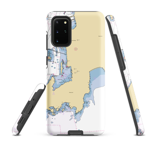 Safe Harbor Newport Shipyard (Newport, RI) NOAA Chart Samsung Phone Case