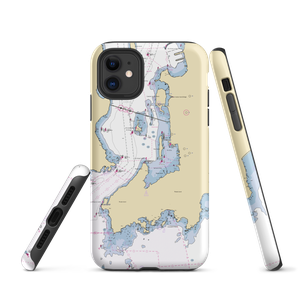 Goat Island Marina (Newport, RI) NOAA Chart  Tough iPhone Case