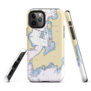 Goat Island Marina (Newport, RI) NOAA Chart  Tough iPhone Case