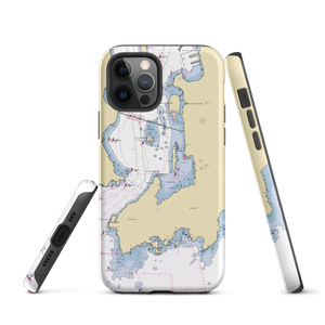 Goat Island Marina (Newport, RI) NOAA Chart  Tough iPhone Case