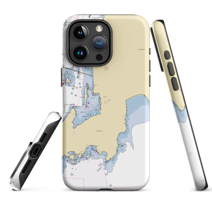 Forty 1° North Hotel & Marina (Newport, RI) NOAA Chart  Tough iPhone Case