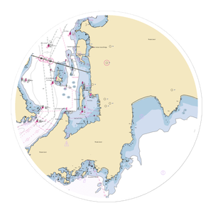 IYRS School of Technology & Trades (Newport, RI) NOAA Chart Sticker