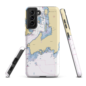 Lilypads by Kirby Marine (Newport, RI) NOAA Chart Samsung Phone Case