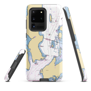 TPG Conanicut Marina (Jamestown, RI) NOAA Chart Samsung Phone Case