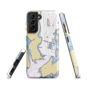 TPG Conanicut Marina (Jamestown, RI) NOAA Chart Samsung Phone Case