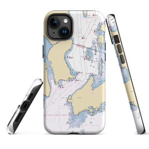 Clark Boat Yard & Marine Works (Jamestown, RI) NOAA Chart  Tough iPhone Case