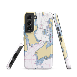 Safe Harbor Jamestown Boatyard (Newport, RI) NOAA Chart Samsung Phone Case