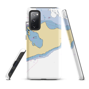 Montauk Lake Club Marina (West Mystic, CT) NOAA Chart Samsung Phone Case