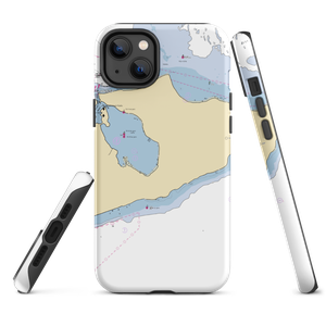 Montauk Lake Club Marina (West Mystic, CT) NOAA Chart  Tough iPhone Case