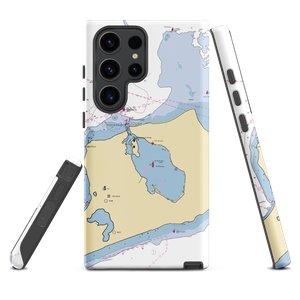 521 East Lake Marina (West Mystic, CT) NOAA Chart Samsung Phone Case