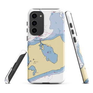 Safe Harbor Montauk Yacht Club (West Mystic, CT) NOAA Chart Samsung Phone Case