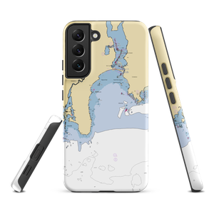 Niantic Bay Yacht Club (Niantic, CT) NOAA Chart Samsung Phone Case