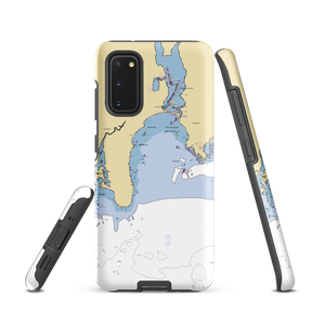 Niantic Bay Yacht Club (Niantic, CT) NOAA Chart Samsung Phone Case