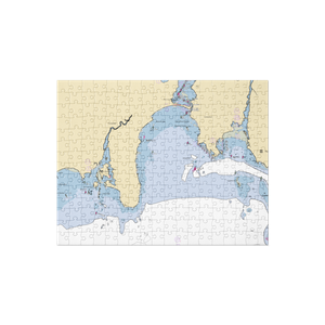 Niantic Bay Yacht Club (Niantic, CT) NOAA Chart Jigsaw Puzzle