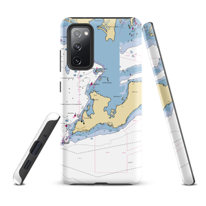 Fishers Island Yacht Club (West Mystic, CT) NOAA Chart Samsung Phone Case