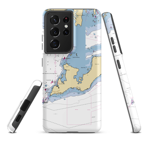 Fishers Island Yacht Club (West Mystic, CT) NOAA Chart Samsung Phone Case