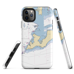 Fishers Island Yacht Club (West Mystic, CT) NOAA Chart  Tough iPhone Case