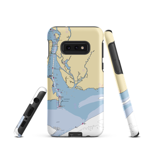 Black Hall Marina (South Lyme, CT) NOAA Chart Samsung Phone Case