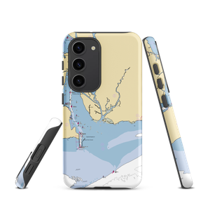 Black Hall Marina (South Lyme, CT) NOAA Chart Samsung Phone Case