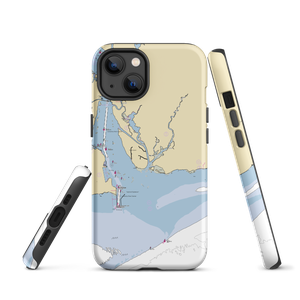 Black Hall Marina (South Lyme, CT) NOAA Chart  Tough iPhone Case