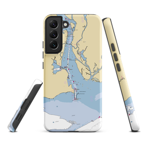 Harbor One Marina (Old Saybrook, CT) NOAA Chart Samsung Phone Case