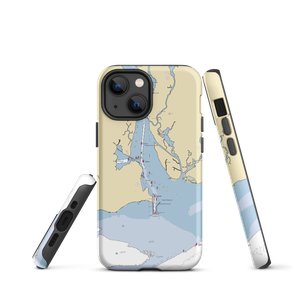 Harbor One Marina (Old Saybrook, CT) NOAA Chart  Tough iPhone Case