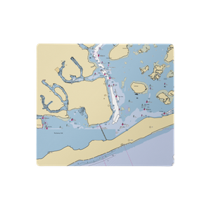 Baron Dekalb Marina (Brooklyn, NY) NOAA Chart  Gaming Mouse Pad