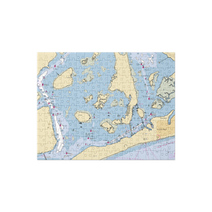 Corvett's Auto & Boat Fiberglass (Brooklyn, NY) NOAA Chart Jigsaw Puzzle