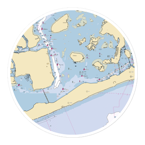 Sheepshead Bay Yacht Club (Brooklyn, NY) NOAA Chart Sticker