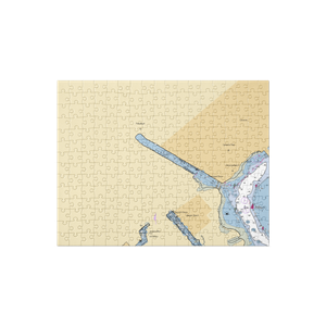 Paerdegat Yacht Club (Brooklyn, NY) NOAA Chart Jigsaw Puzzle